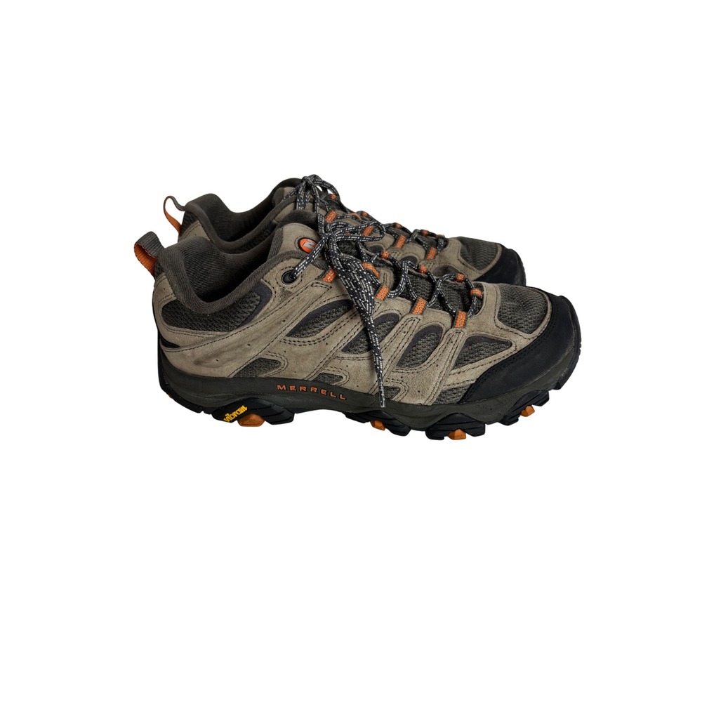 Merrell Moab 2 Vent Mens Brown Hiking Shoes Vibram J035885W Size 9 WIDE